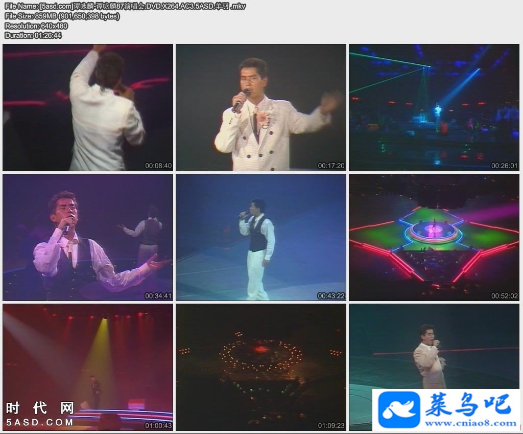 ̷ӽ - 87ݳ.DVD.X264.AC3.yinyue.mkv.860MB.ٶ