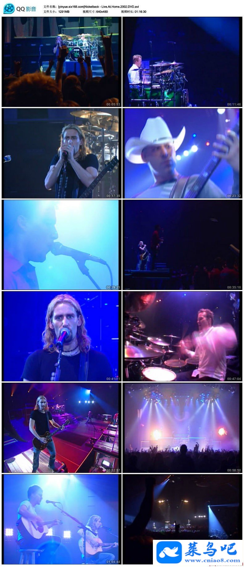 Nickelback - Live.At.Home.2002.DVD.AVI.1.26G.ٶ