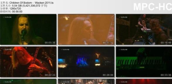 Children.Of.Bodom - Wacken.2011.HDTV.720P.5G.ٶ