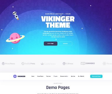 ⳬWordPress Vikingerģ