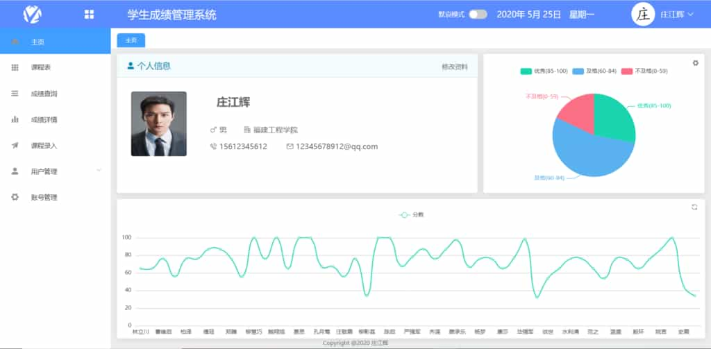 SpringBoot+VueѧϵͳԴ롢ѧϢĹͳƵȹ